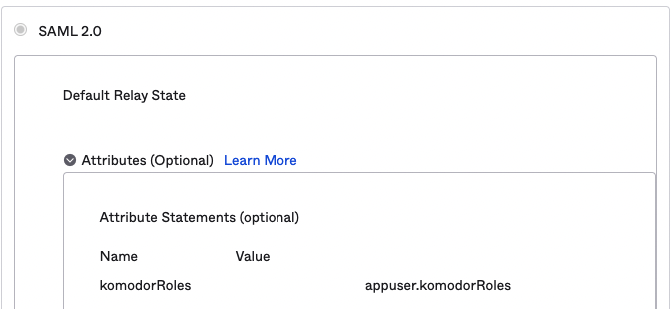 komodor-app-saml-settings.png